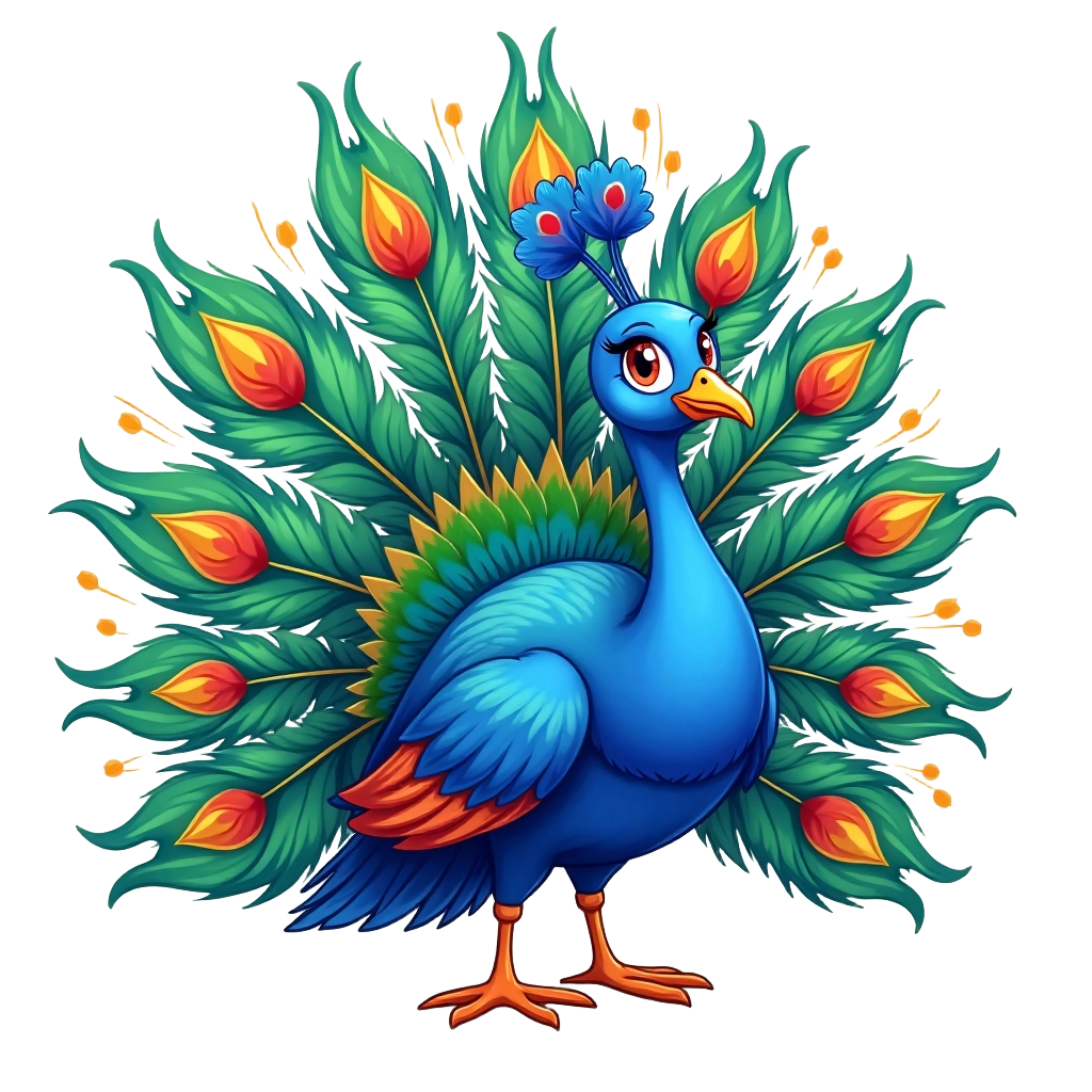 Elegant Peacock