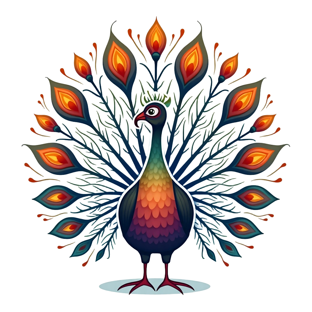 Elegant Peacock