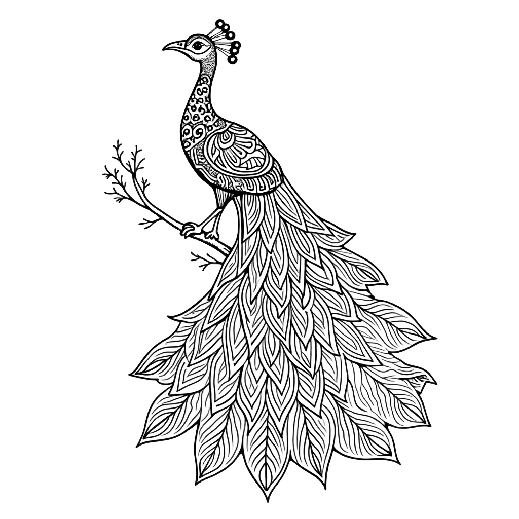 Elegant Peacock