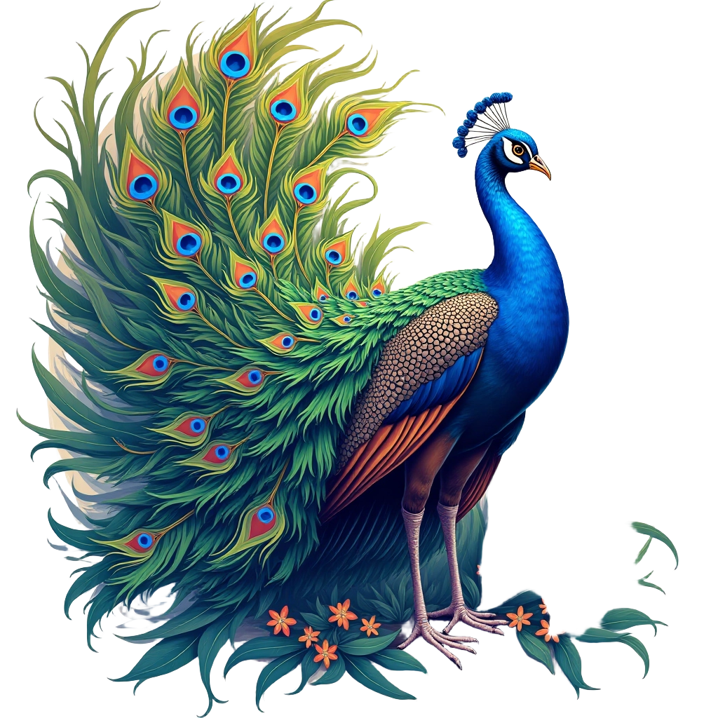 Majestic Peacock