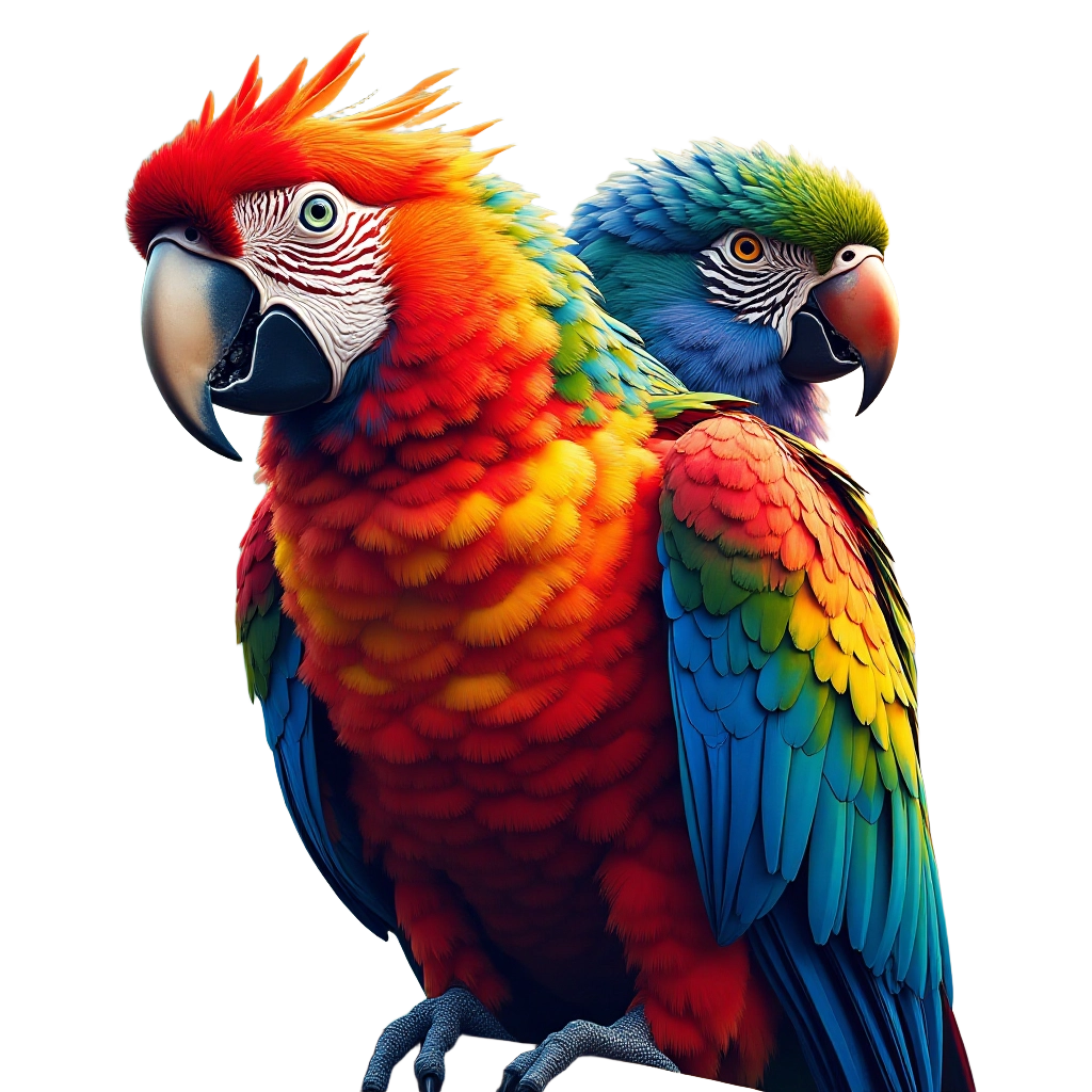 Colorful Parrots