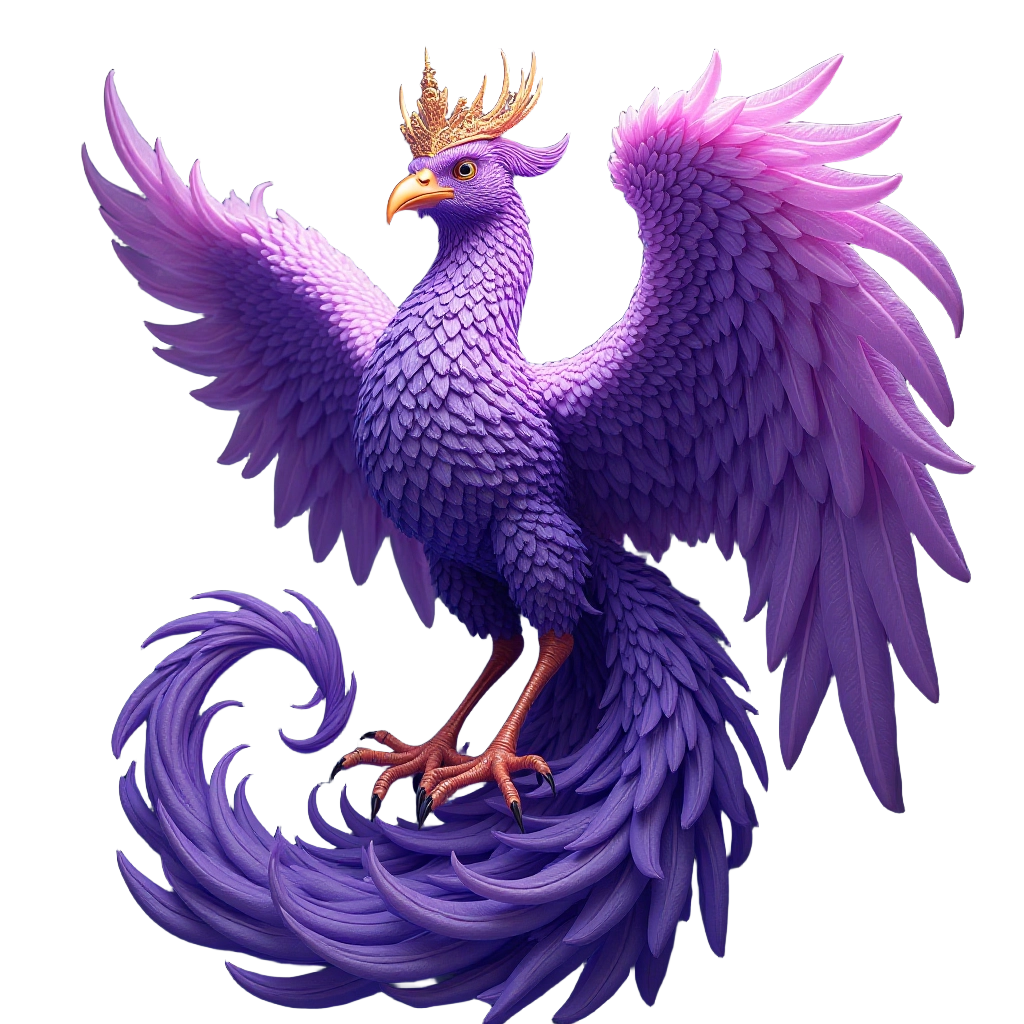 Majestic Purple Phoenix