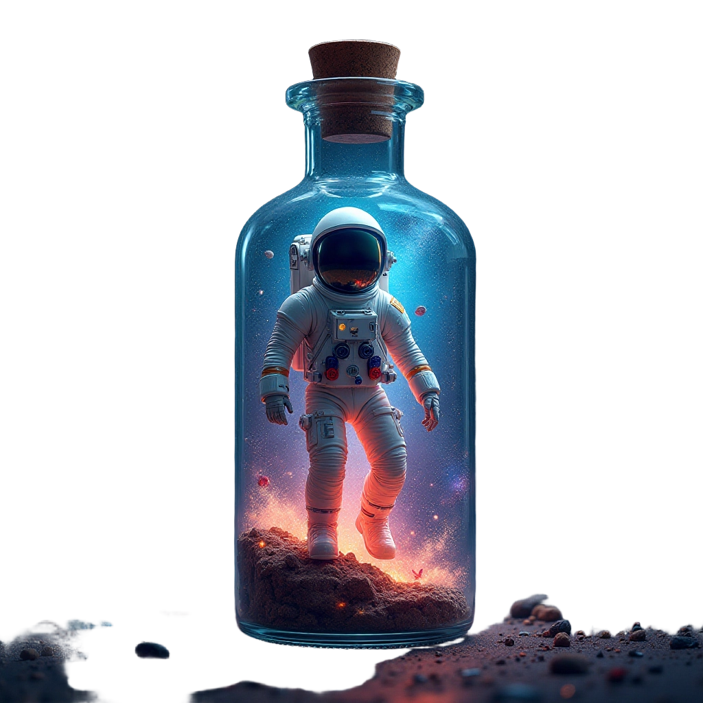 Astronaut in a Bottle