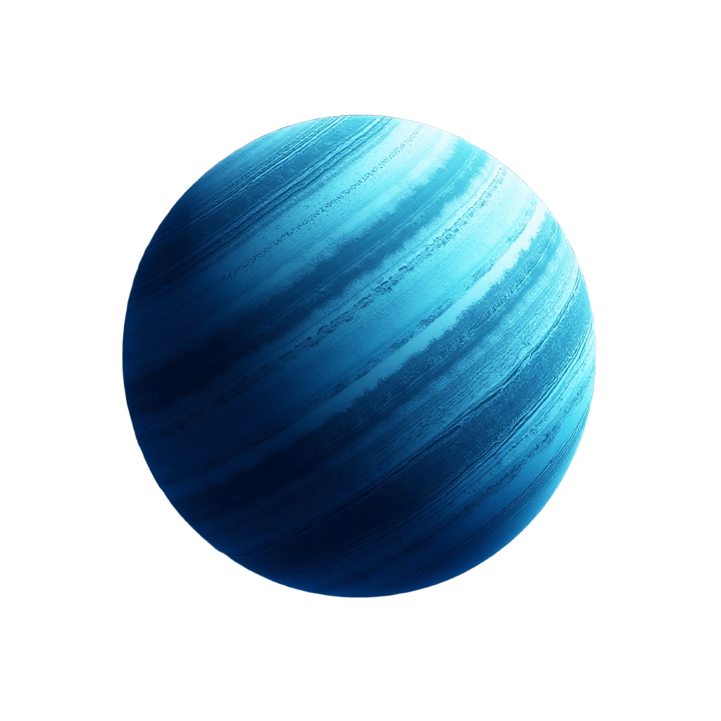 Celestial Blue Sphere