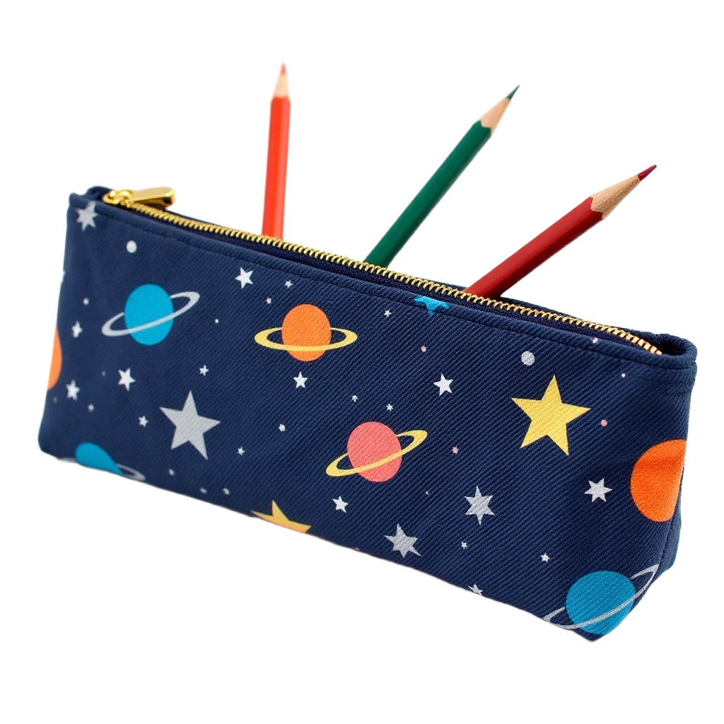 Space-Themed Pencil Case