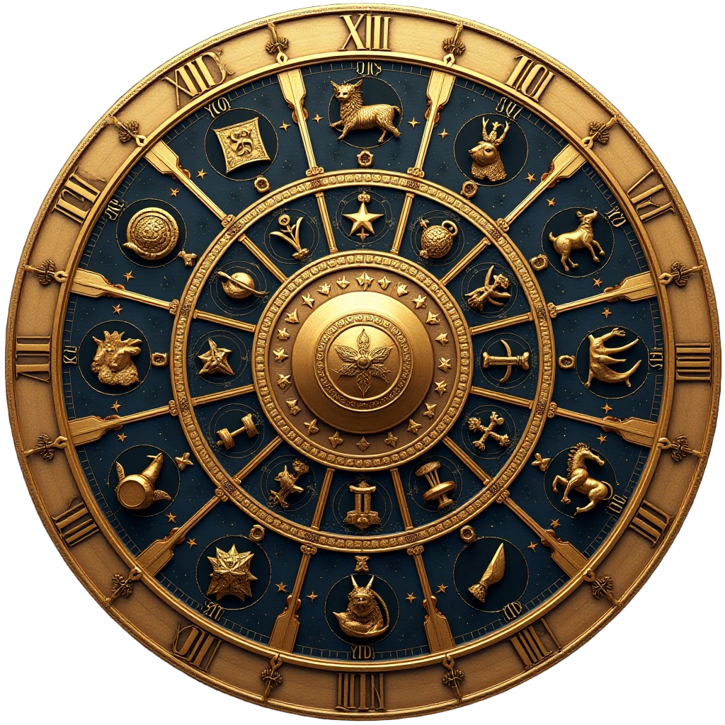 Astrological Wheel of the Zodiac