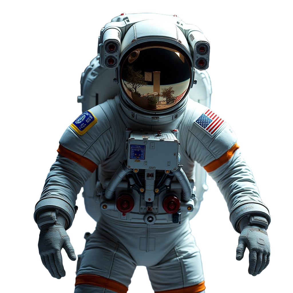 Astronaut in Space Suit