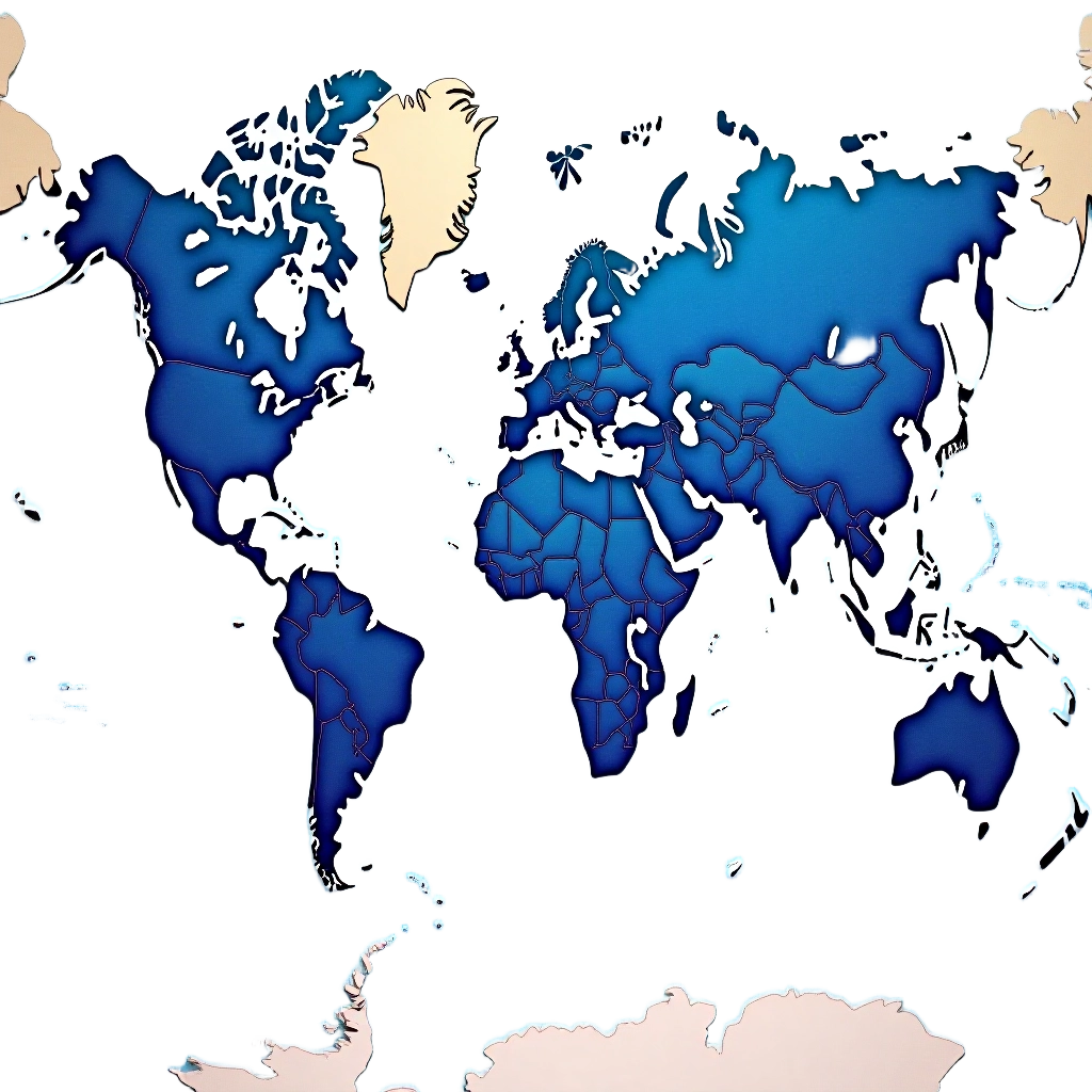 Global Water Distribution Map