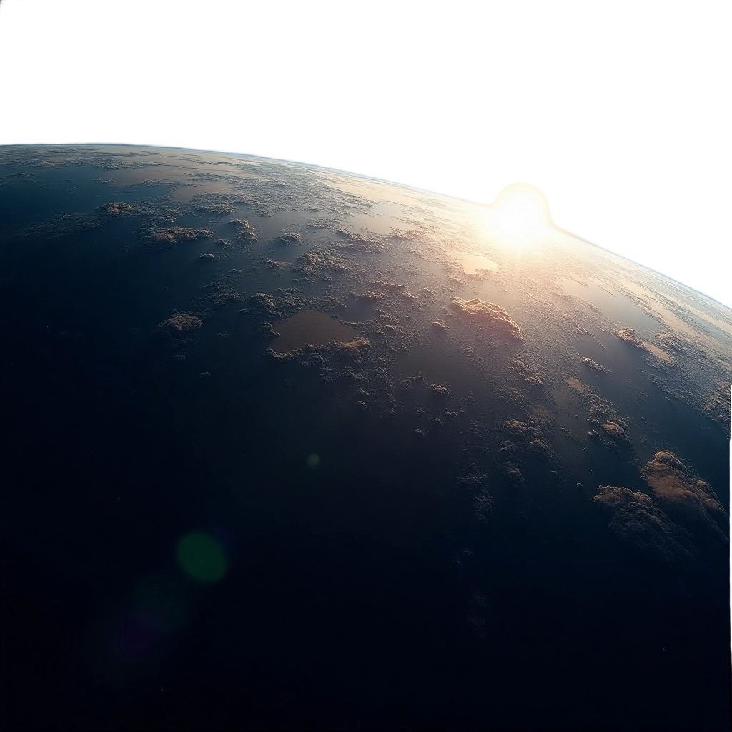 Sunrise Over Earth