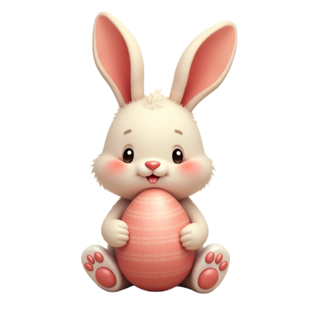 Easter Bunny with Egg