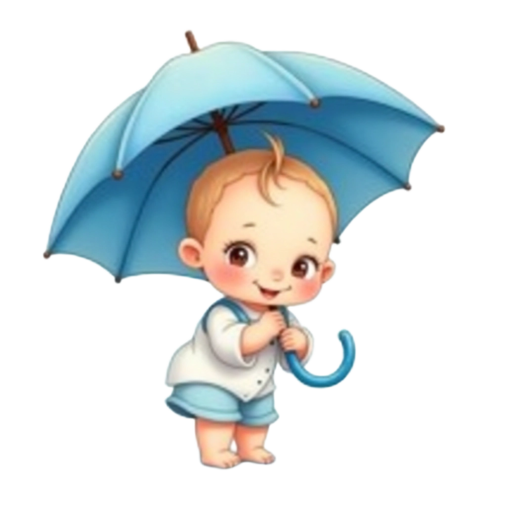 Baby with Umbrella