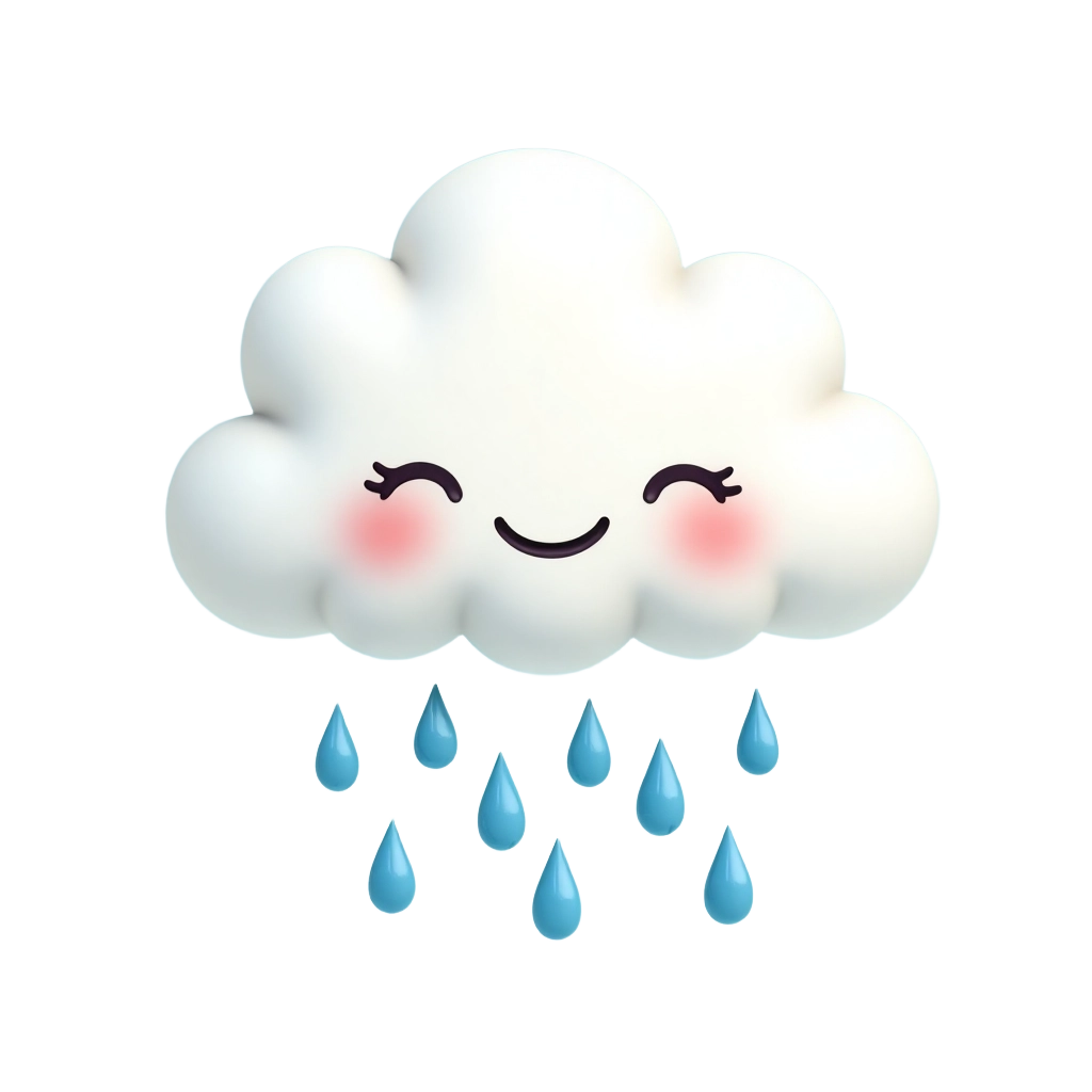 Happy Rainy Cloud