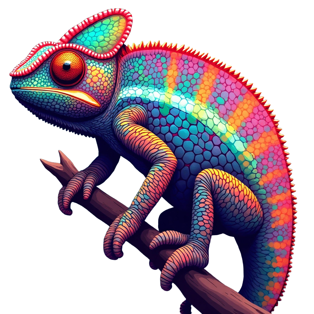 Rainbow Chameleon