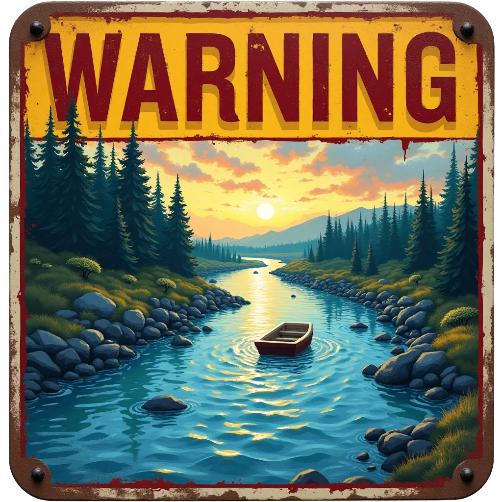 Warning Dangerous Waters