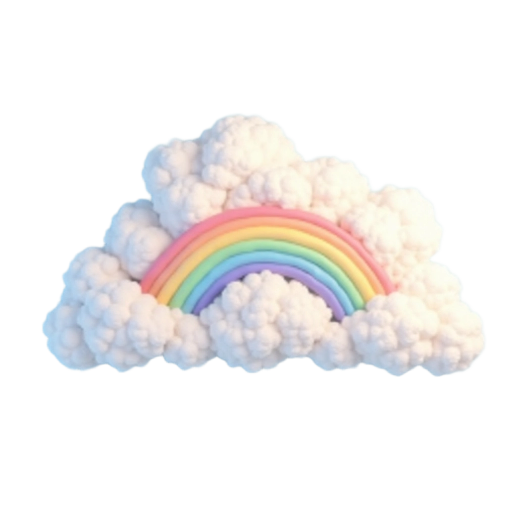 Rainbow in the Clouds