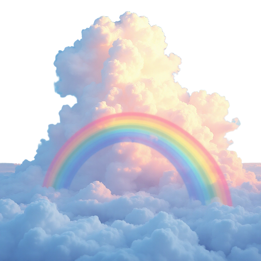 Rainbow in the Clouds