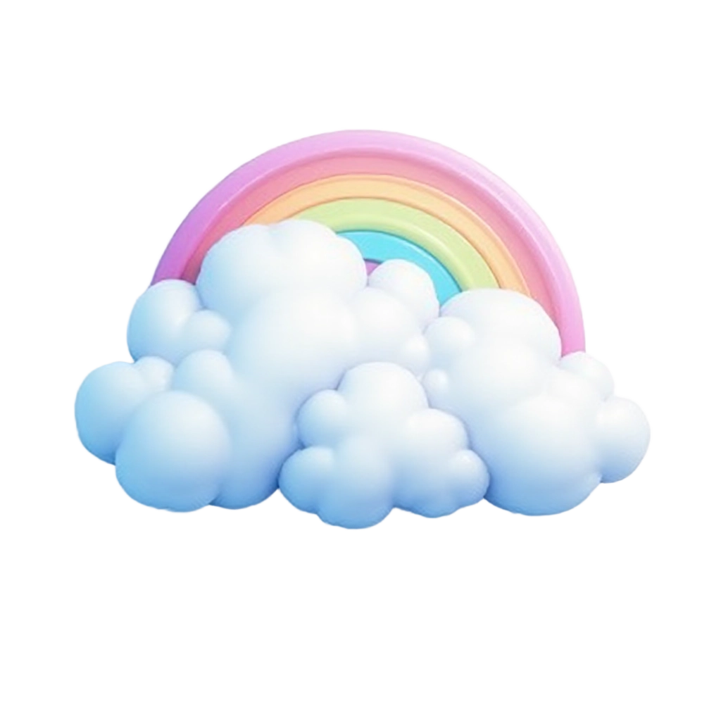 Rainbow and Clouds