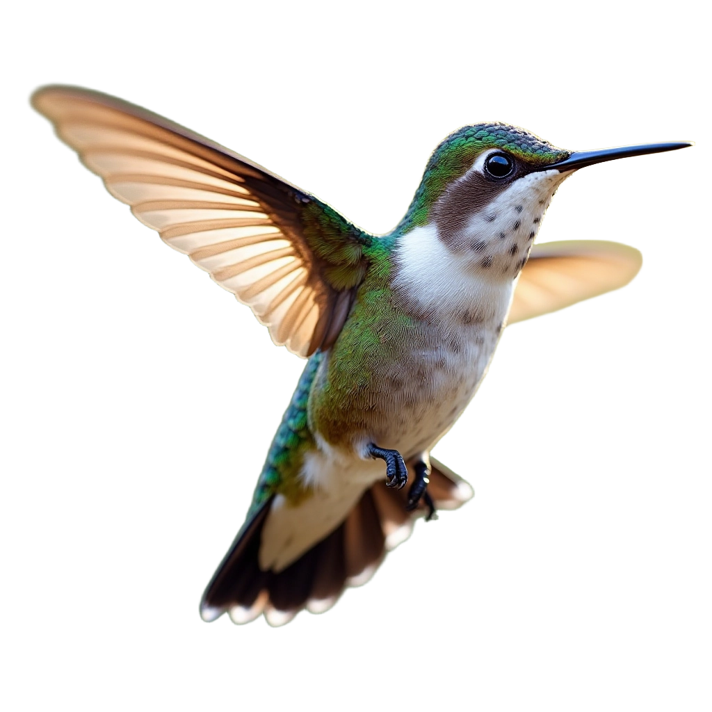 Hummingbird in Flight