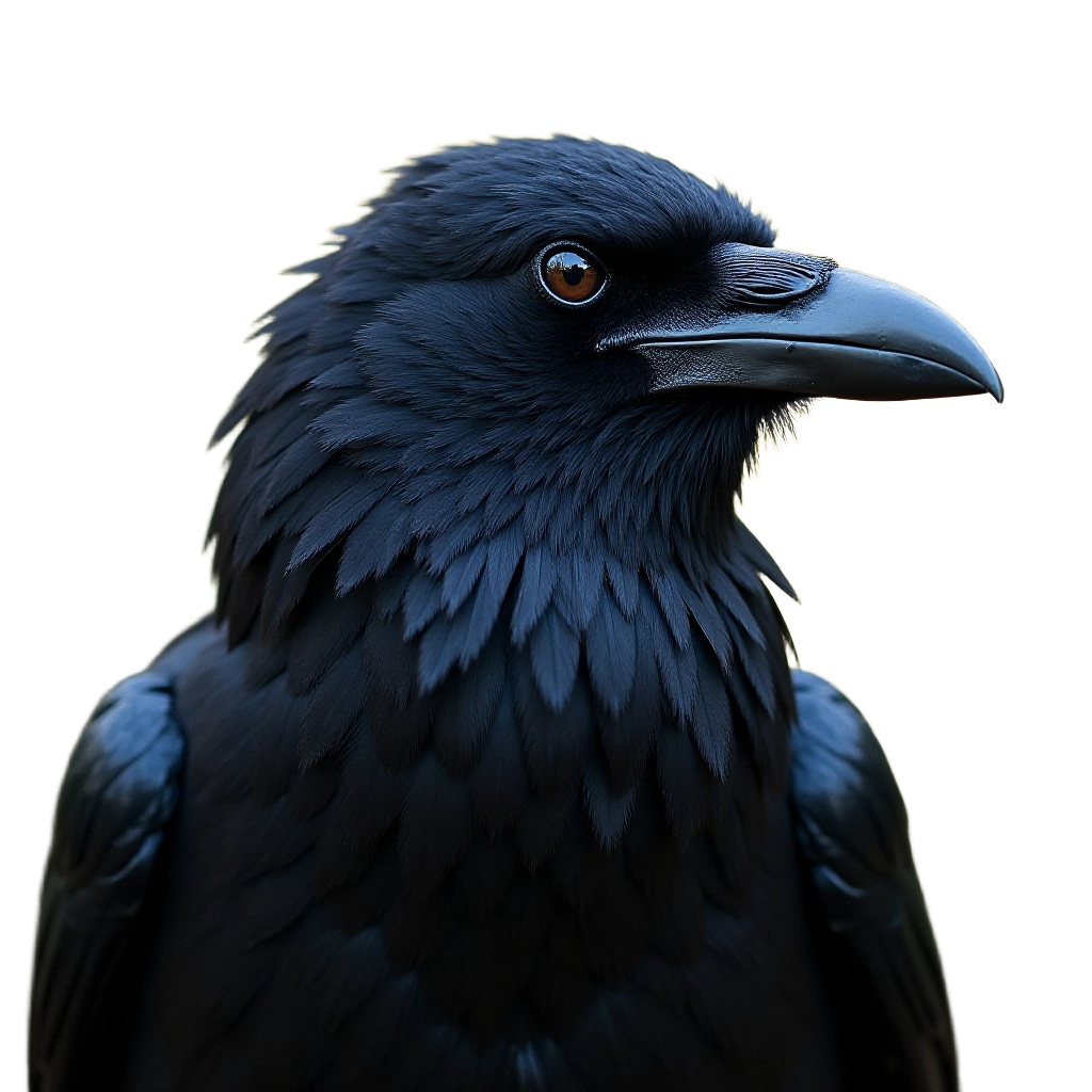 Eerie Raven Gaze