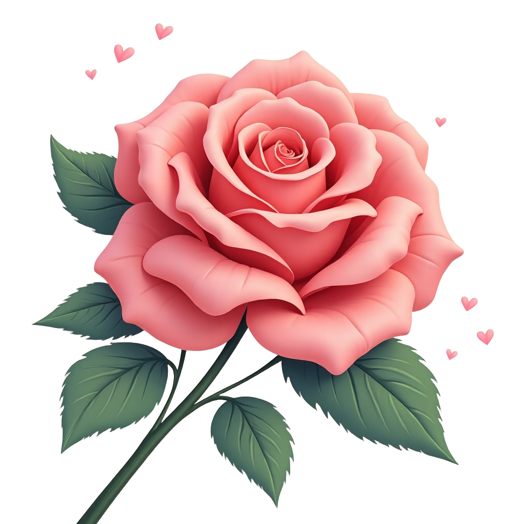 Elegant Pink Rose