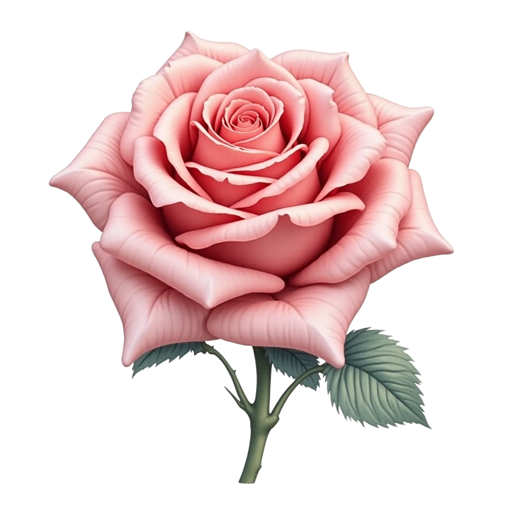 Elegant Pink Rose