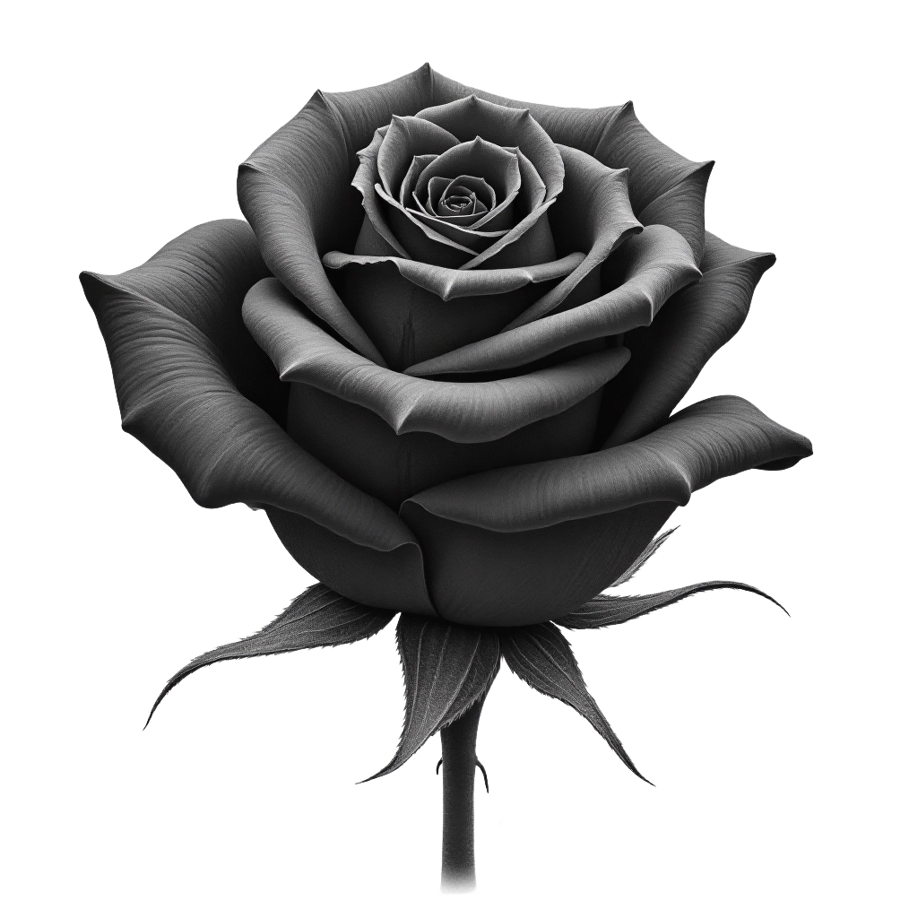 Monochrome Rose