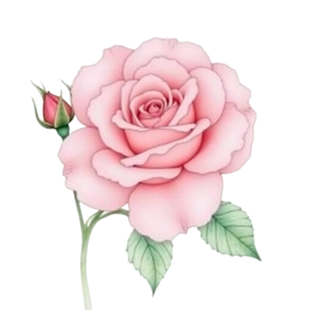 Elegant Pink Rose