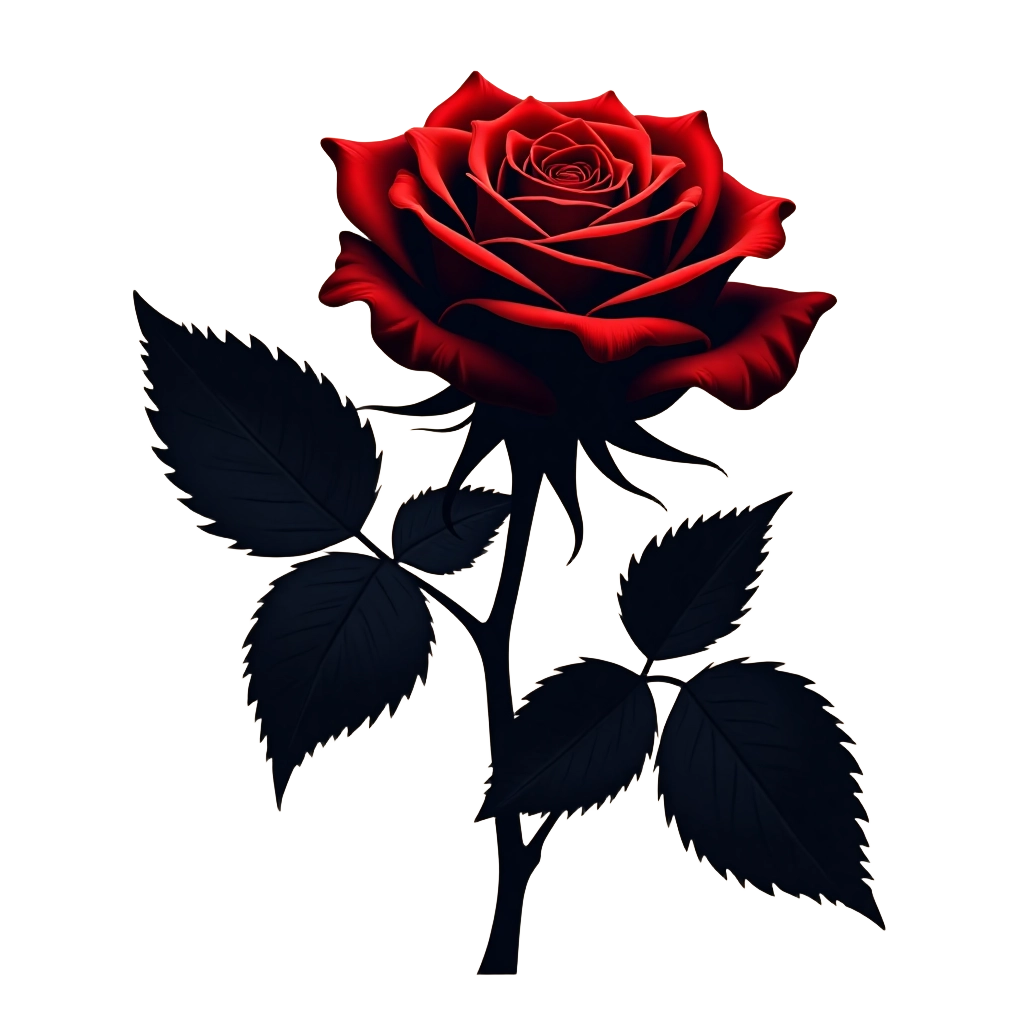 Elegant Red Rose