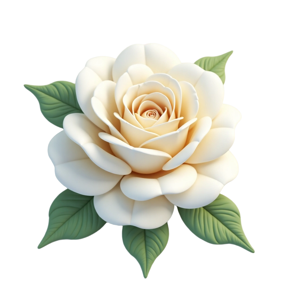 Elegant White Rose