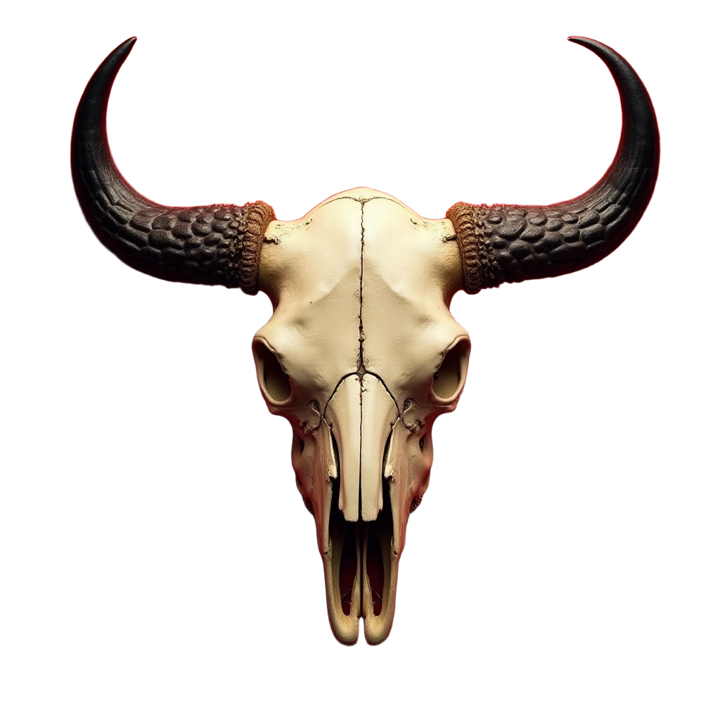 Bison Skull with Horns