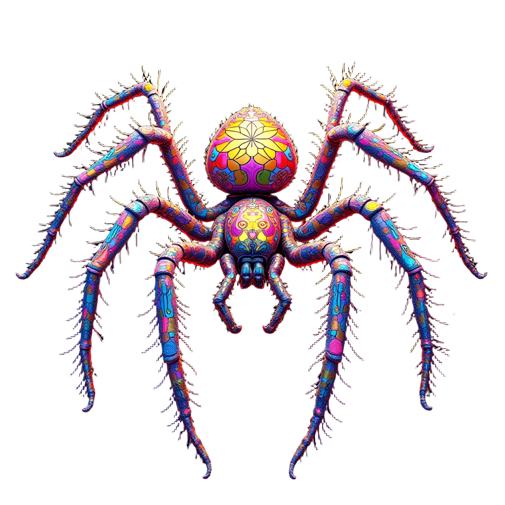 Psychedelic Spider