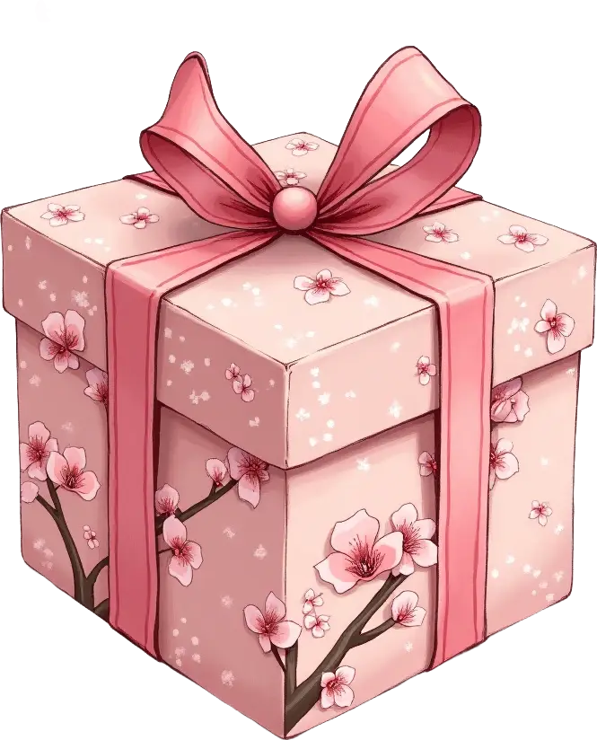 Cherry Blossom Gift Box