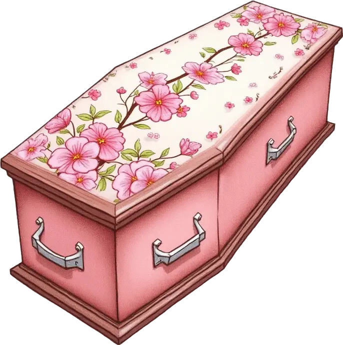 Floral Coffin