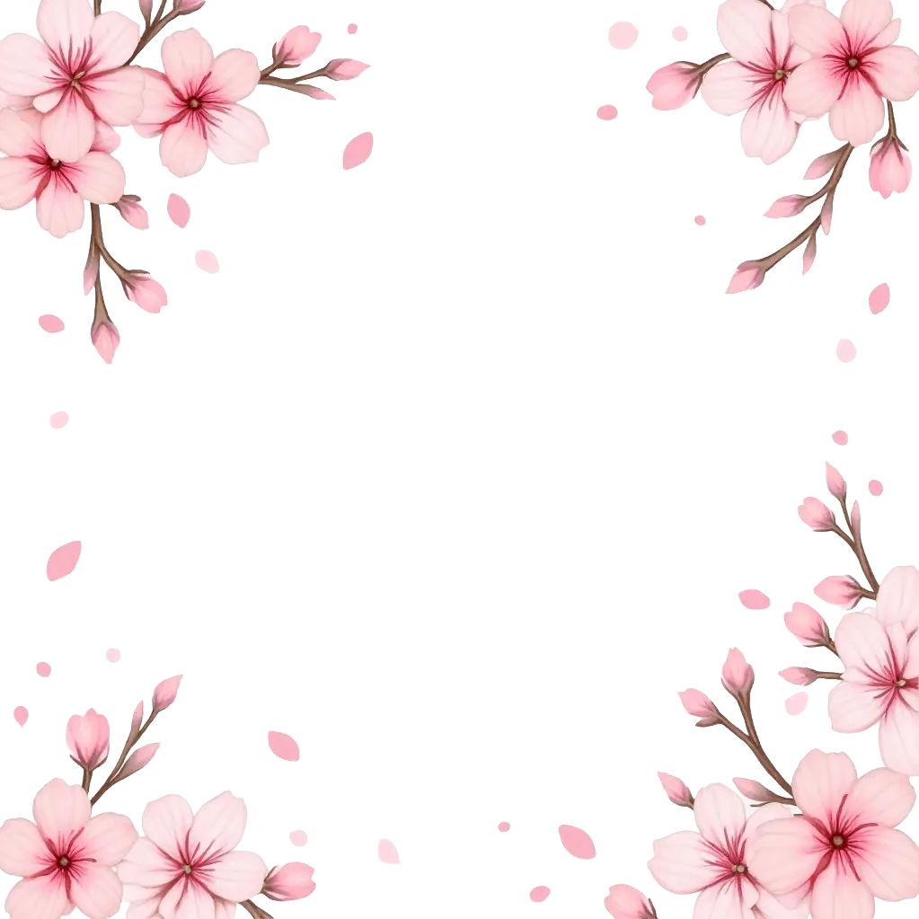 Cherry Blossom Frame