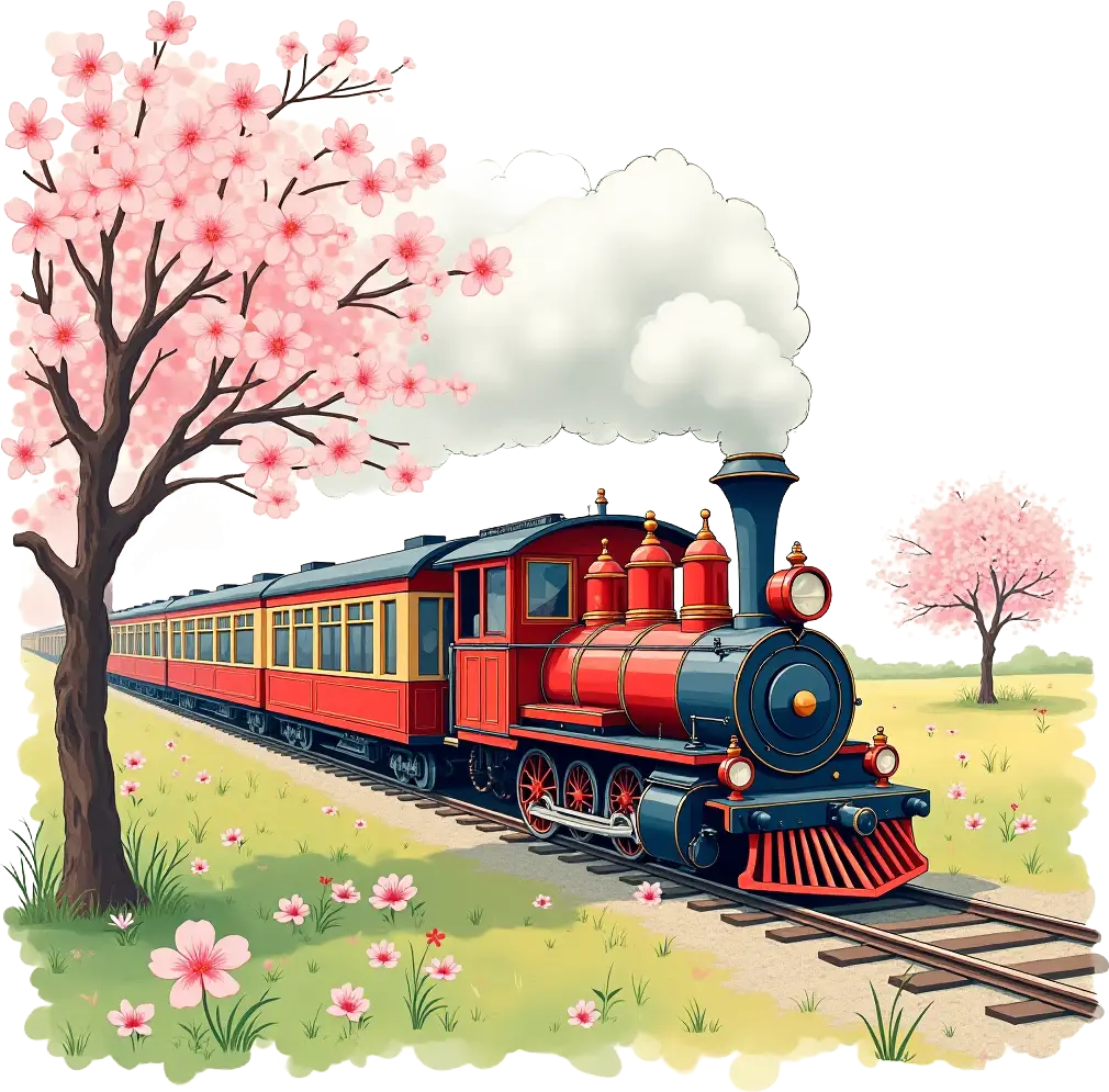 Spring Train Journey