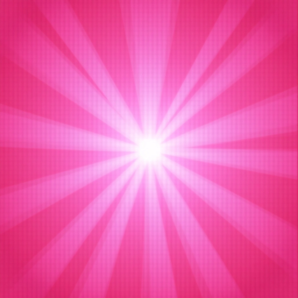 Radiant Pink Sunburst