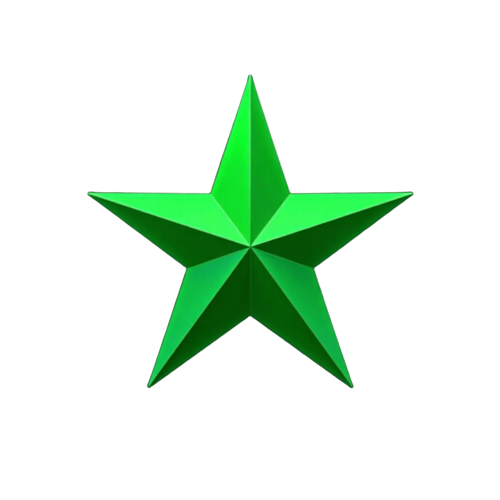 Green Star Icon