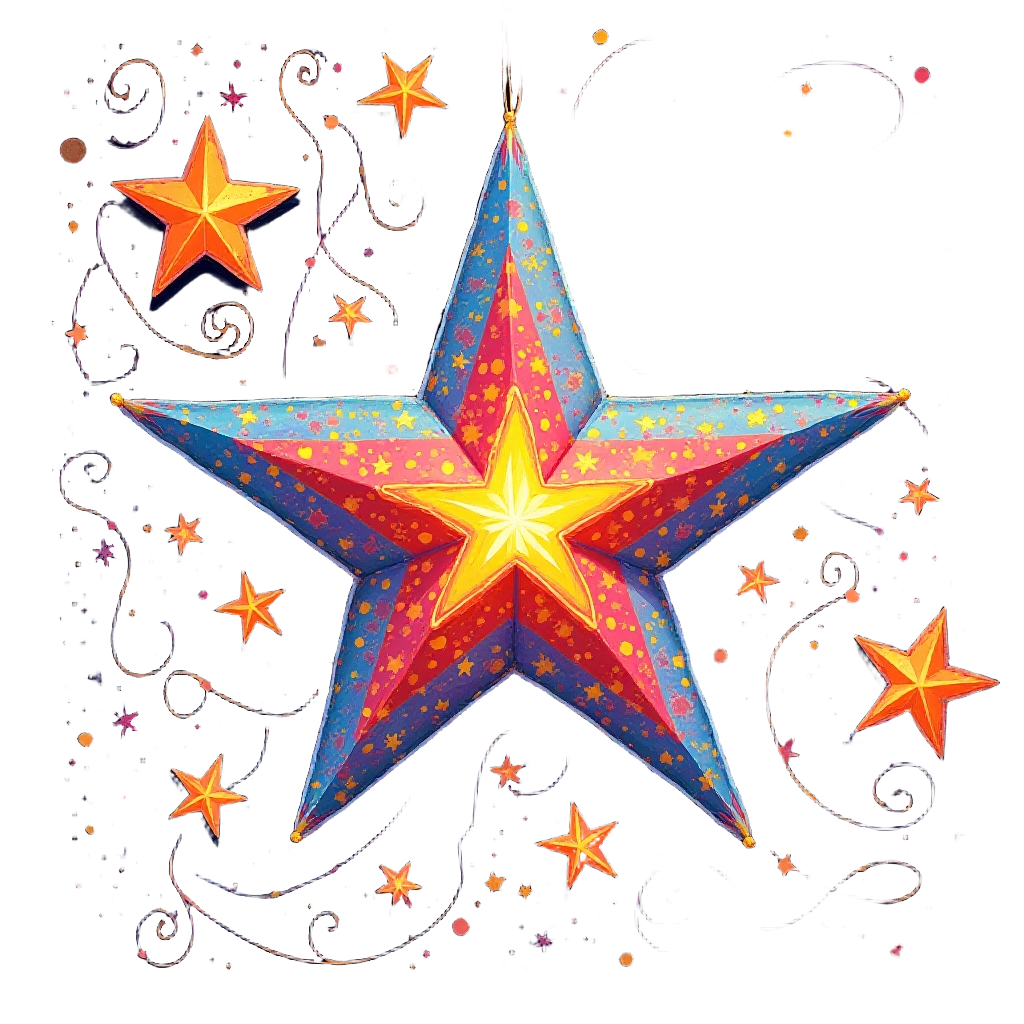 Festive Star Decoration