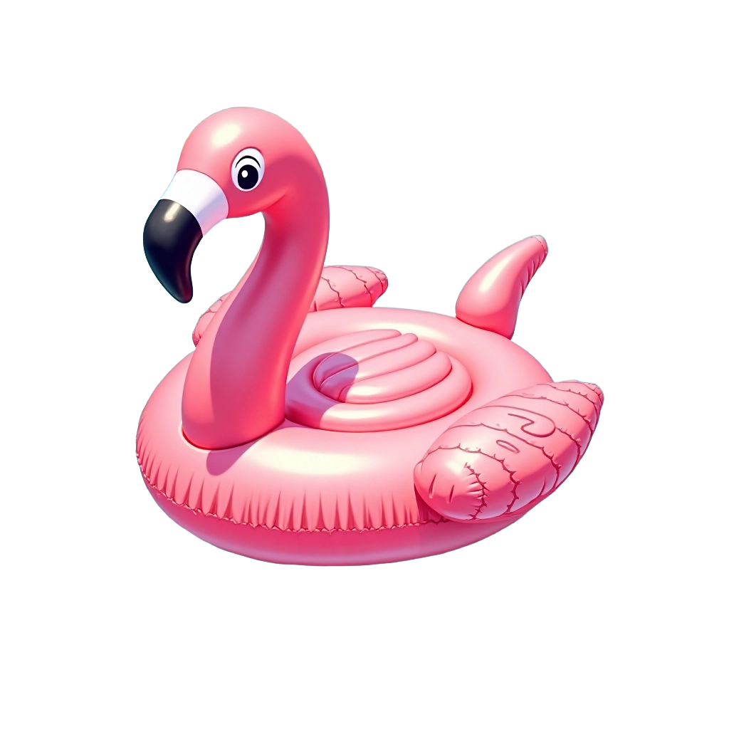 Pink Flamingo Floatie