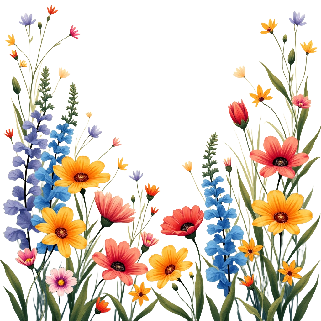 Colorful Wildflower Arrangement