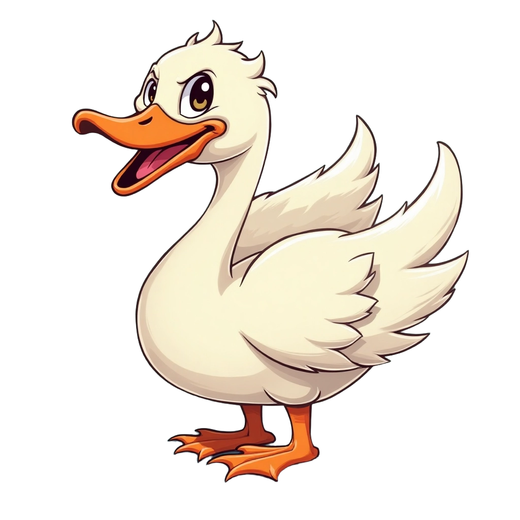 Cartoon Duck