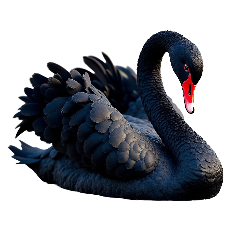 Majestic Black Swan