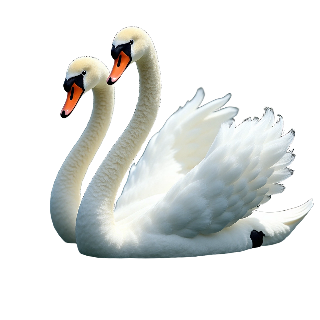 Graceful Swans