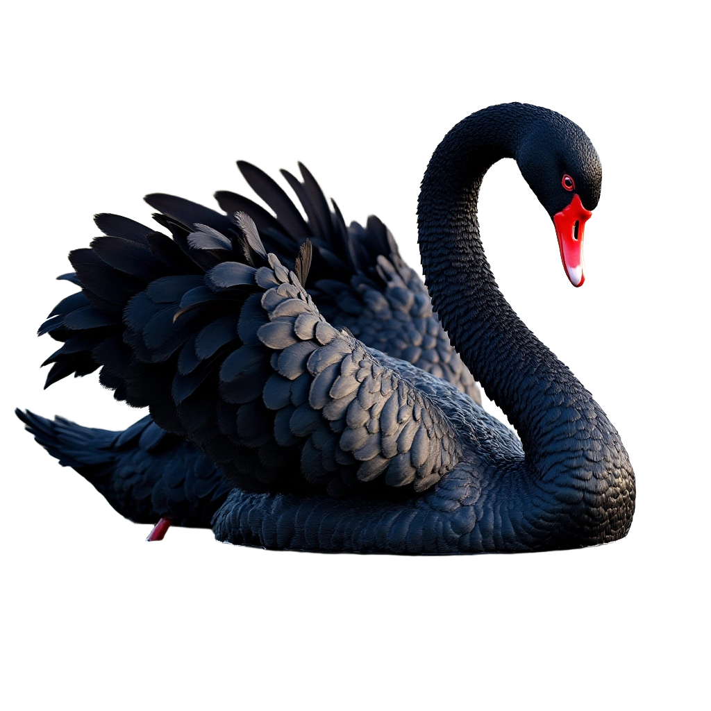 Majestic Black Swan