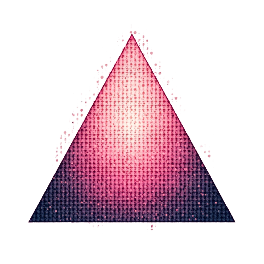 Glowing Pyramid