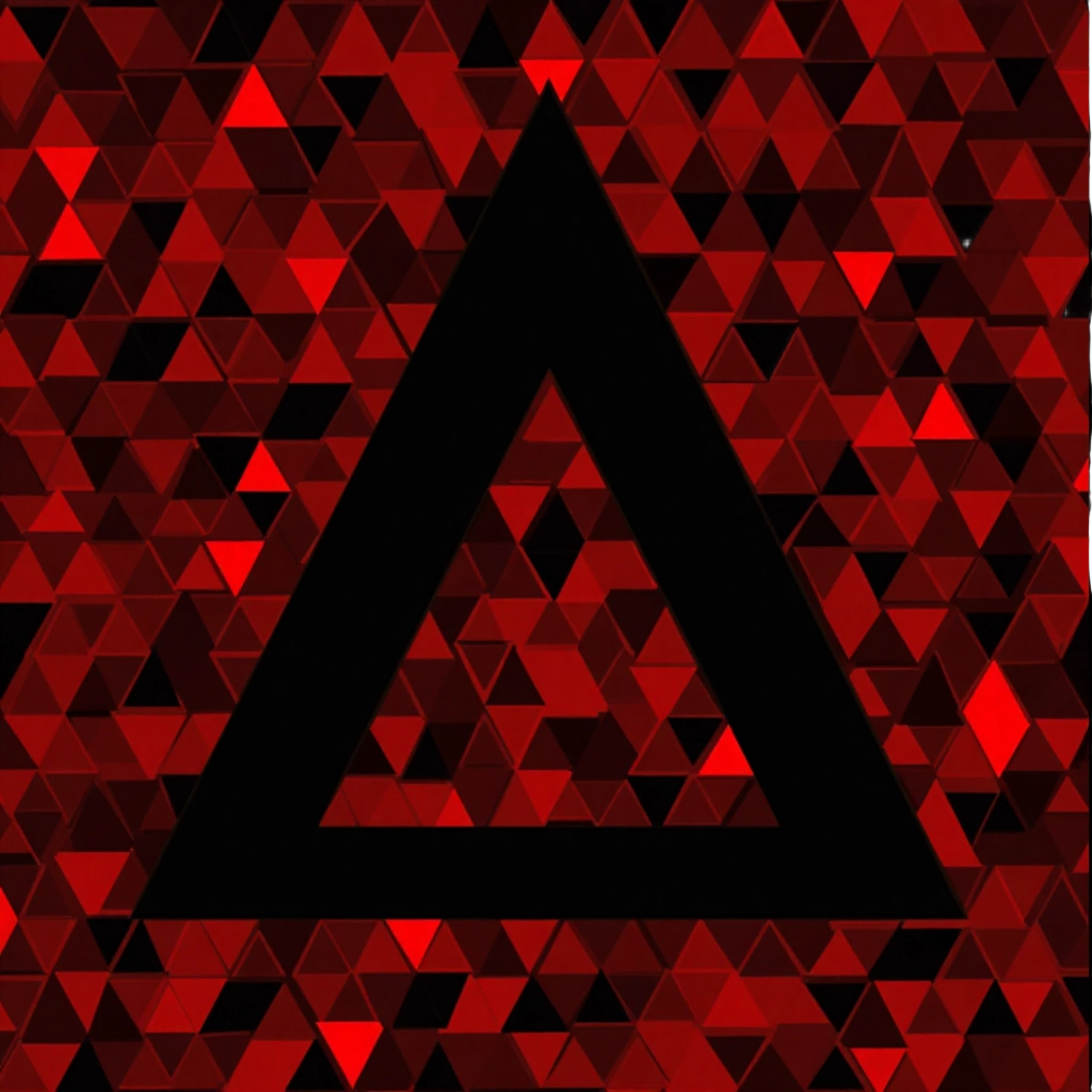 Red Triangular Mosaic