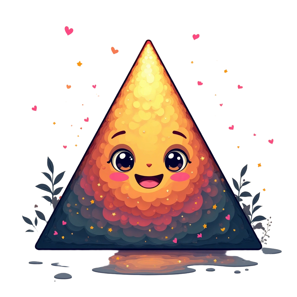 Golden Pyramid Sparkle