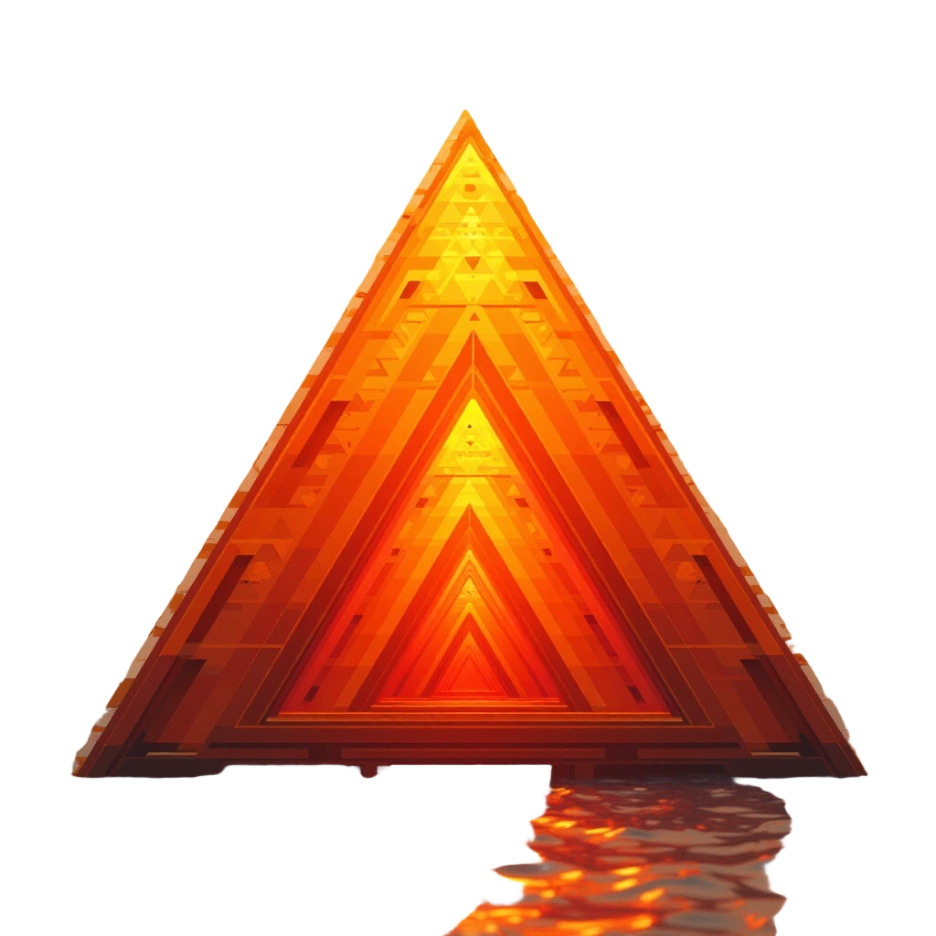 Flaming Pyramid