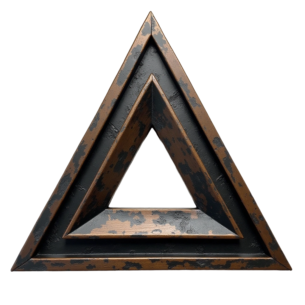 Rustic Triangle Frame