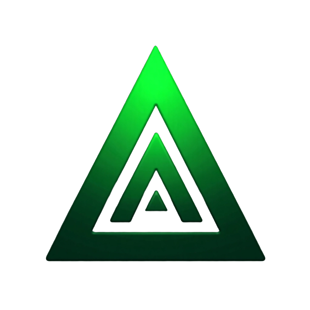 Green Triangular Emblem